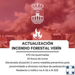 Incendios Verín