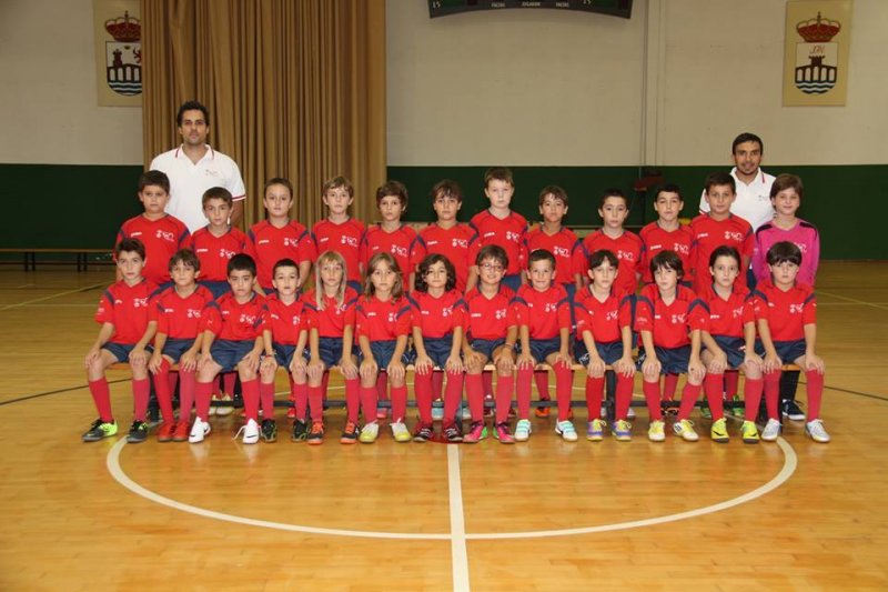 Equipo Futbol-Sala Benxamin 2013-2014