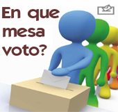 En que mesa voto?